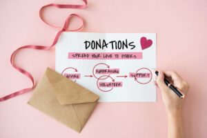 Monthly giving donations