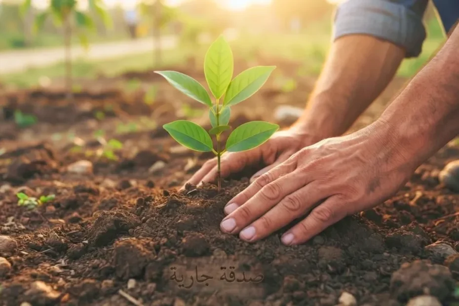what is sadaqah jariyah? A complete guide explains about sadaqah jariyah examples and all. A plant planted for ongoing charity