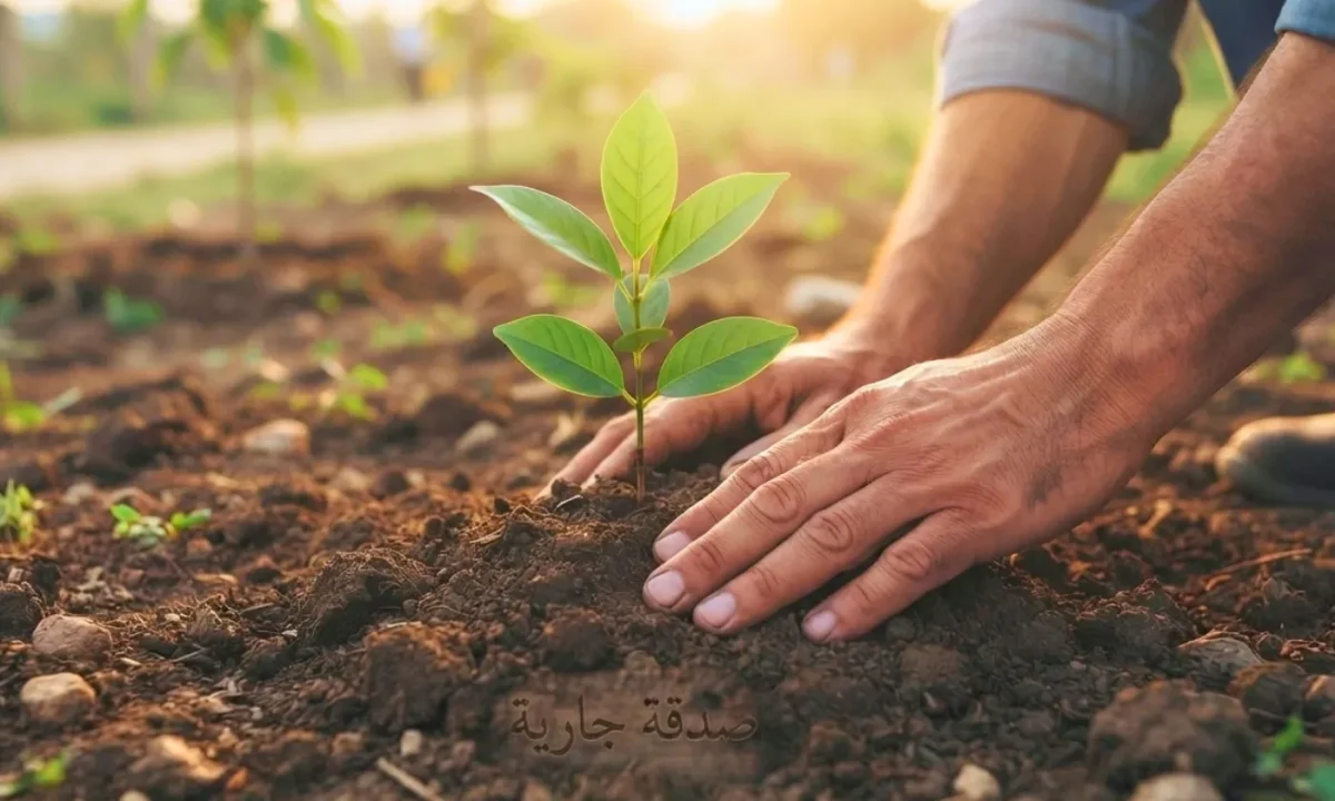 what is sadaqah jariyah? A complete guide explains about sadaqah jariyah examples and all. A plant planted for ongoing charity